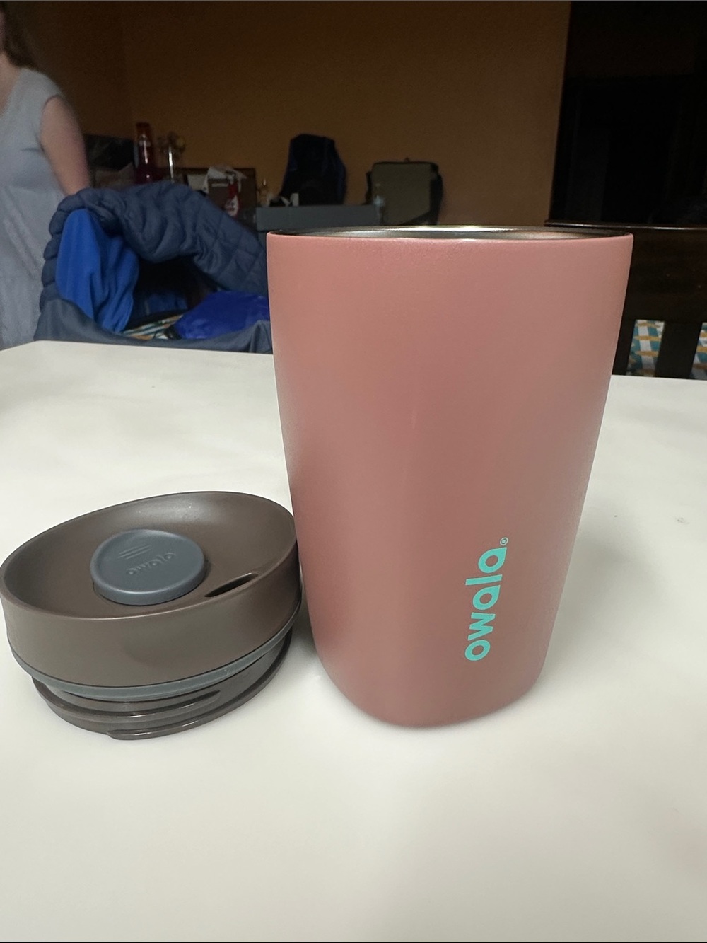 Owala hot cocoa  Insulated Travel Mug with Leak-Resistant Lid